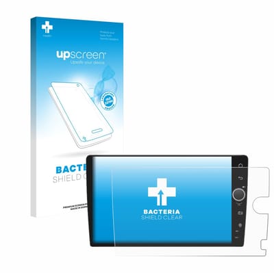upscreen - Screenprotector voor Joying Car Radio 9" rechtsgestuurde - Folie Beschermfolie transparant antibacterieel