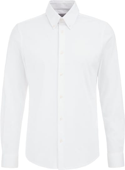 Van Gils Heren Slim fit overhemd met stretch