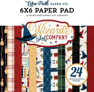 Echo Park - Wizards And Company 6x6 Inch Paper Pad (WAC322023)