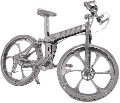 De Bouwplaats Bouwpakket Mountainbike - Metalen miniaturen vanaf 14 jaar