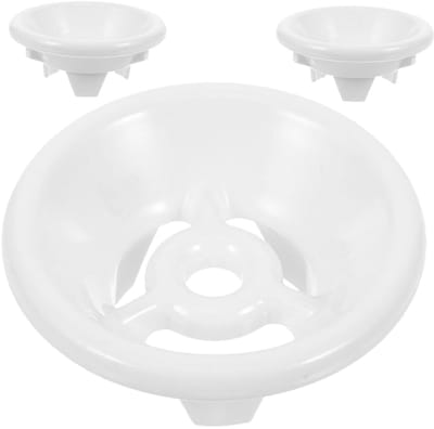 OIMG Urinoirzeef - 3 Stuks - urinoir-accessoires - Urinoirstop - met spatbescherming en geurfilter - Universeel - Geschikt voor standaard urinoirs voor openbare toiletten - Geschikt Voor Bijna Alle Soorten Urinoirs