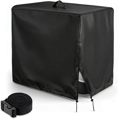 Beschermhoes voor zwembadpomp en zandfilter - UV-bestendig, waterdicht, maat 55 x 50 x 62 cm