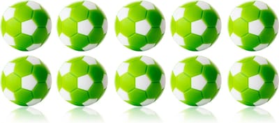 Robertson - Tafelvoetbal Ballen - 35 mm - Groen / Wit - 10 stuks