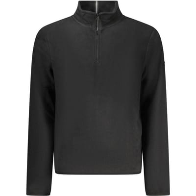 Noorwegen 1963 Zwarte Polyester Heren Sweatshirt