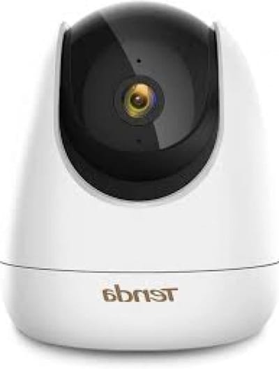 Bewakingscamera - Beveiligingscamera Babyfoon - Huisbewaking - 360 Graden Zicht - 2K Resolutie - Wit