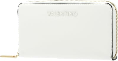 VALENTINO Portemonnee Ipanema RE Zip Around Wallet Bianco Wit