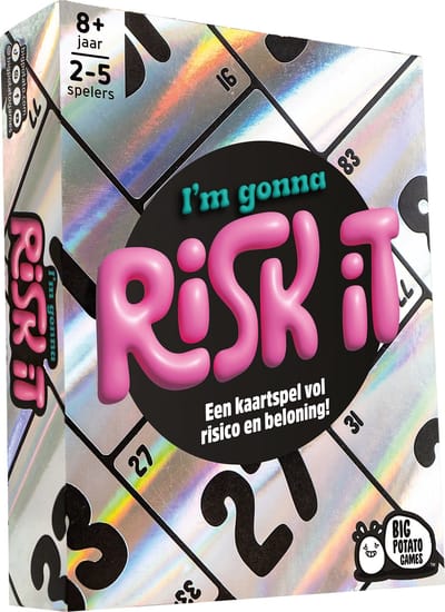 Risk It – Spannend Partyspel voor Vrienden & Familie – Kaartspel – 2 tot 5 Spelers – Vanaf 8 Jaar - Ideaal als reisspel