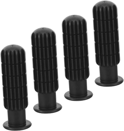 Vervangende Handgrepen - Tafelvoetbal Grips - Tafelvoetbal Spelen - Antislip Ontwerp - 4 Stuks - Zwart