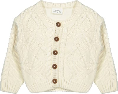 Frogs and Dogs-Kabel Vest-Off White - Maat 68