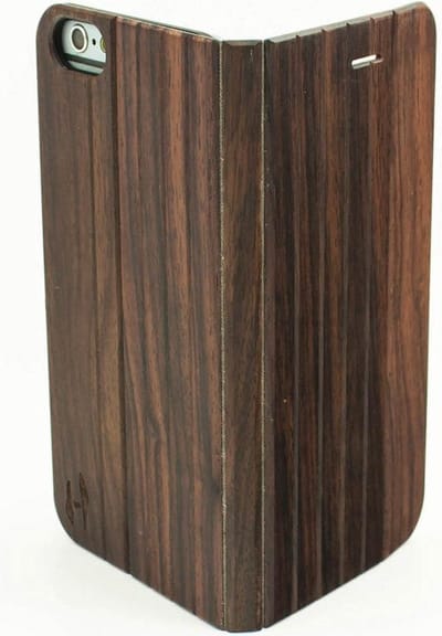 Houten flipcase, iPhone 6 - Padouk