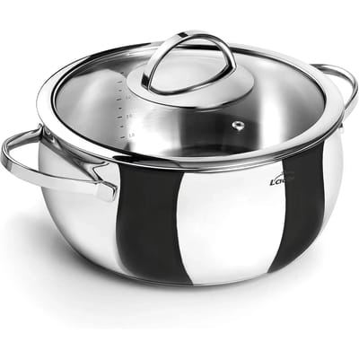 Pot met deksel Lacor 28 cm