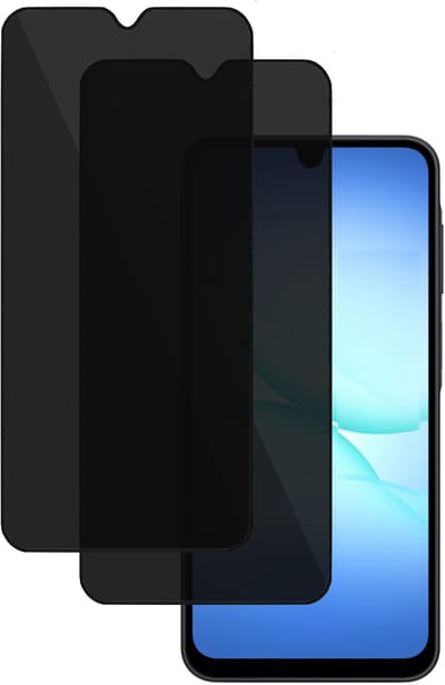 Privacy Screenprotector geschikt voor Samsung Galaxy A17 - Anti Inkijk - Gehard Glas - Privé Filter - 2x
