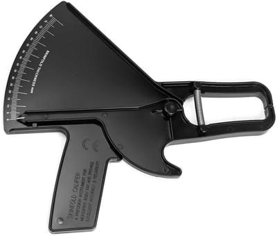 Thijox - Precision Skinfold Caliper, Lichaamsvettang, Caliper Lichaamsvetmeter, Nauwkeurige Vetmeting, Ideaal voor Fitness, Sport en Gezondheid, Duurz