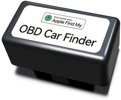 DrPhone FindPro OBD GPS Tracker Auto – Compatibel met Apple Zoek Mijn – Auto Locator Zonder Simkaart of Abonnement – Zwart
