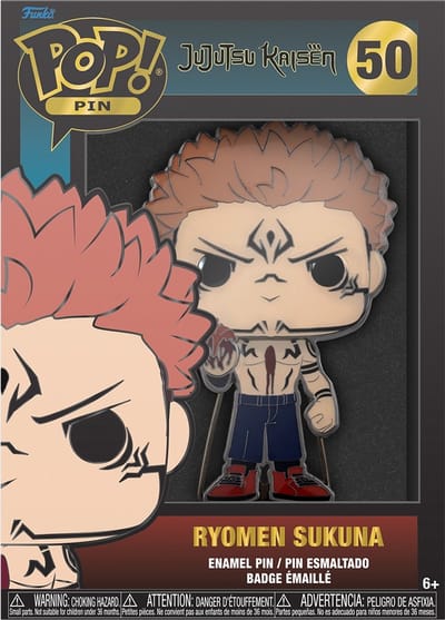 Funko Jujutsu Kaisen - POP! Enamel Sakuna 10 cm Pin - Multicolours