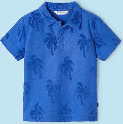 MAYORAL - Polo - Maat 92 - Jongens - blauw -