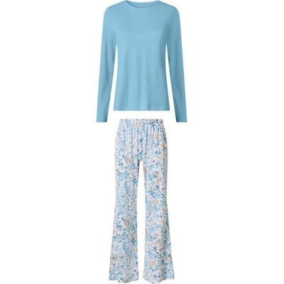 esmara Dames pyjama (Lichtblauw, XS (32/34))