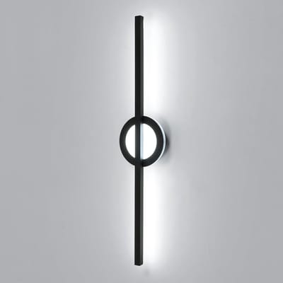 Haobosic - LED-wandlamp voor binnen, 13W koel wit 6500K aluminium wandlamp voor binnen, moderne, langwerpige wandlamp voor woonkamer, slaapkamer, hal, trap, entree, badkamer, 58 cm