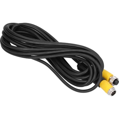 Câble d'extension vidéo pour voiture 4 broches 5 m 16,4 ft mâle vers femelle étanche pour camion remorque bus camping-car