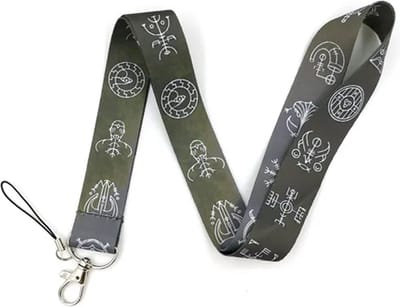 Travel Cords - Keycord Vikings - stevig lanyard - sleutelhanger - sleutelkoord - met telefoonkoord - sleutels