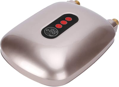 Doorstroomverwarmer - Tankloze Boiler - Direct Warm Water - Digitaal Display - 9.4 x 4.3 cm - Goud