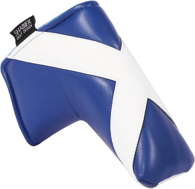 Golf Hoes - Club Beschermer - Golf Sport - Uniek Design - 21.6 x 17.9 x 6.8 cm - Sint-Andreaskruis