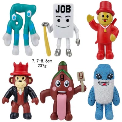 Nouvelle Figurine Mignonne Steal A Brainrot N°9 Maison Jouet PVC Périphériques de Jeu Collection Figurine Anime Modèle Jouets Cadeaux de Noël red