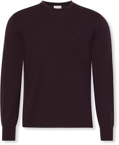 Trui Calvin Klein Ls 100X100 Merino Crew - Fashion Wear - Volwassen