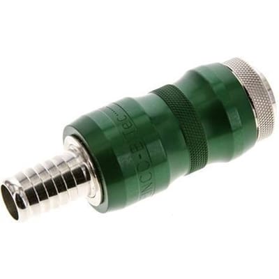 Vernikkeld Messing DN 7.8 Safety Luchtkoppeling Snelkoppeling met Schuifhuls 13 mm Slangpilaar