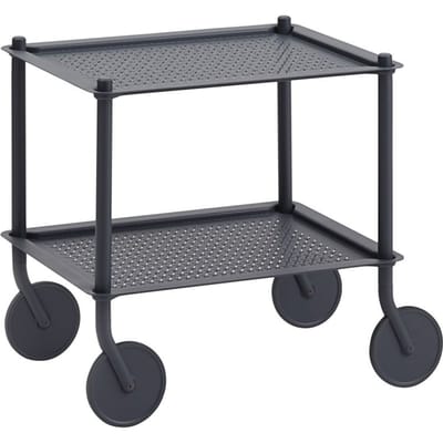 Muuto Flow Serveerwagen - donkerblauw - S