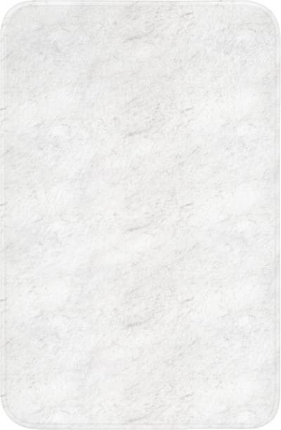 WC mat 40x60 cm - Antislip - Wit - Marmer - Grijze aders - Toiletmat - Vloermat - Douchemat - Toilet tapijt - Toiletmatten
