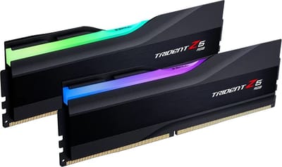 G.Skill Trident Z5 RGB DDR5-6400 - 64GB - CL32 - Dual Channel (2 pcs) - Intel XMP - Zwart met RGB
