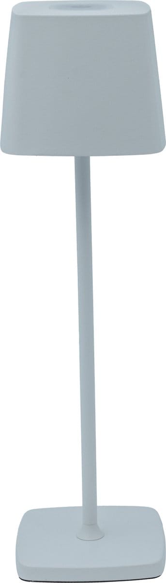 Luxus Europe - Tafellamp Touch Aimée Wit - Draadloze LED Tafellamp Binnen - USB-C Oplaadbaar - Touchbediening - Dimbaar