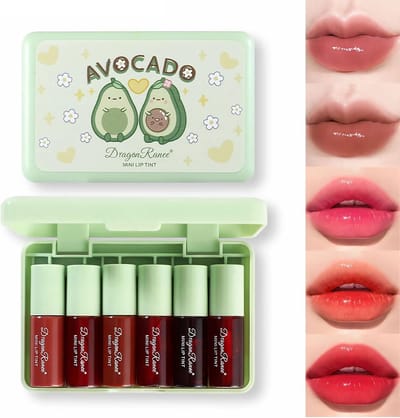 Lipgloss Set – 6 Kleuren voor Glanzende en Verzorgde Lippen