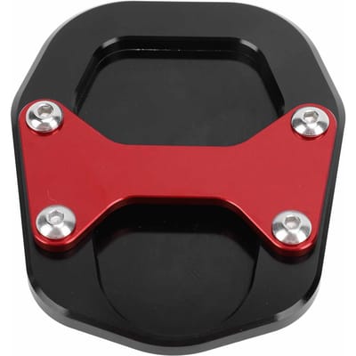 Standaard Voetpad Vergroter Verlenging Zijstandaard Plaat Verbeterde Veiligheid Stabiel voor CT125 Trail 125 red