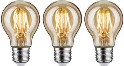 Vintage Edition Standaard 230 V LED-gloeilamp E27 3x500lm 3x4,7W 2500K Goud