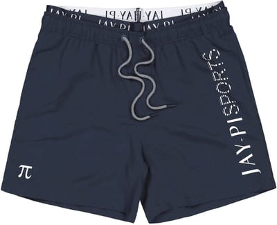 JAY-PI - Heren - Zwembroek beachwear elastische band - Mat nachtblauw - Maat 6XL