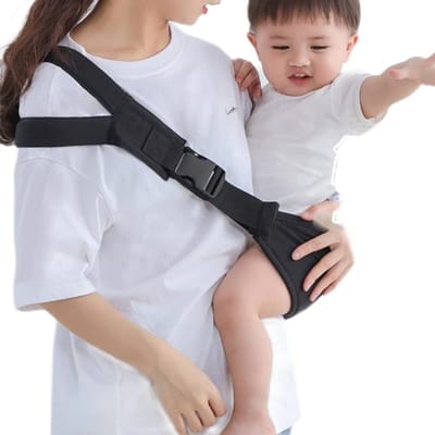 Babydraagdoek voor Pasgeborenen - Compact Heupzitje met Zachte Riemen - One-Shoulder Draagdoek