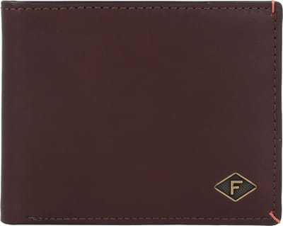 FOSSIL Portemonnee Bronson Bifold Espresso Donkerbruin