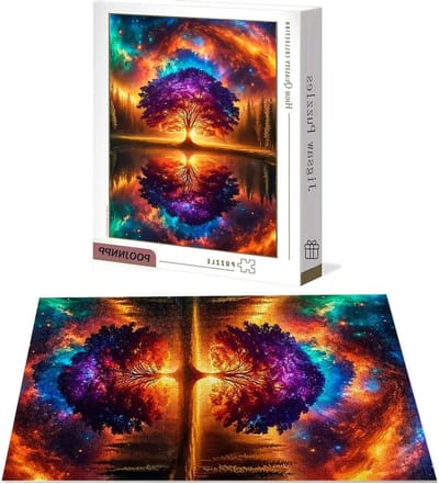 Puzzel 3000 stukjes - Legpuzzel volwassenen - Ontspanning thuis - Genummerde achterkant - 122x81 cm - Multicolor
