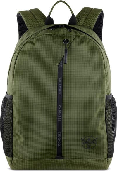 CHIEMSEE Vrije tijd rugzak Rugzak met laptopvak Light N Base Backpack Olive Olijfgroen