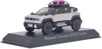 Renault Concept 4EVER Trophy E-tech 100% Electric 2023 Grijs - Model 1/43 - Norev