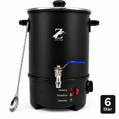 ZoeZo Wax Smelter 6 Liter - Elektrische Smeltketel - Kaarsen Maken - Wassmelter