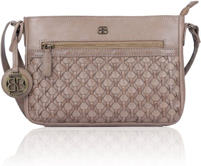 Boutique Trukado - Bellicci Clutch-Telefoontas-Festivaltas-Portemonnee "Portia" grijs - (lxhxd) ca. 19cm x 11,5cm x 3cm