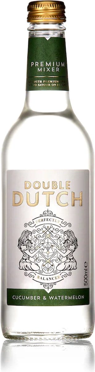 Double Dutch | Cucumber & Watermelon | Flesje | 24x 20cl