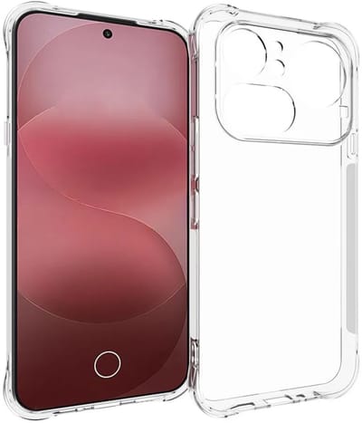Hoesje geschikt voor Nothing Phone (4a) Pro - Phonesta Pure Shockproof Silicone Back Cover - Transparant