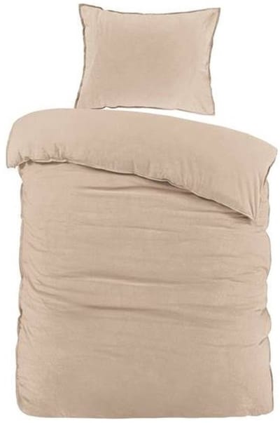 Papillon Juliette Dekbedovertrek - Eenpersoons - 140x200/220 cm - Sand