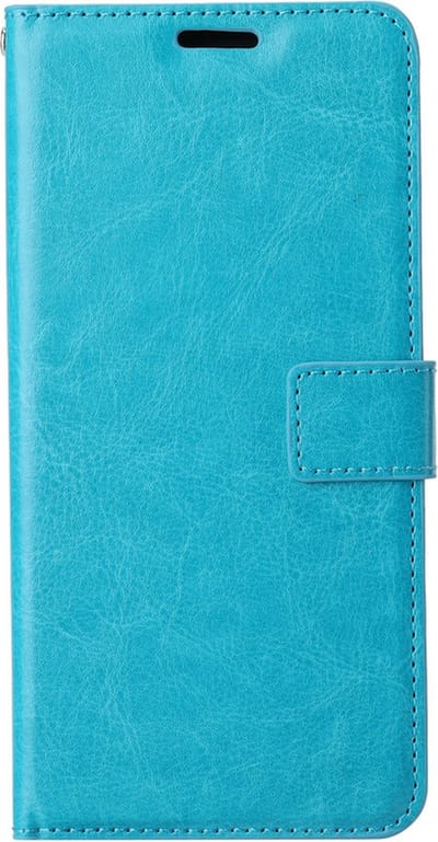 Samsung Galaxy Note 20 Telefoonhoesje - Bookcase - Ruimte voor 3 pasjes - Kunstleer - SAFRANT1 - Turquoise