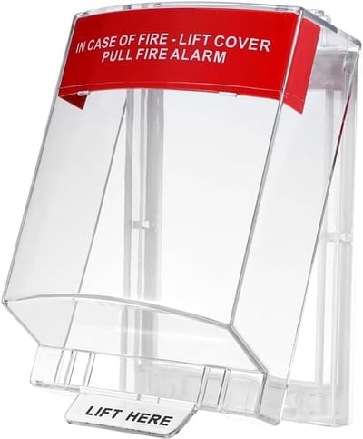 Brandalarm Behuizing - Trekstation Afdekking - Veiligheid Beschermen - IP67 Waterdicht - 23x15x8 cm - Transparant