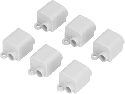 Draadconnector Splitter - Snelkoppelingen T-type - Elektrische Bedrading - Herbruikbaar Ontwerp - 6 Stuks - null
